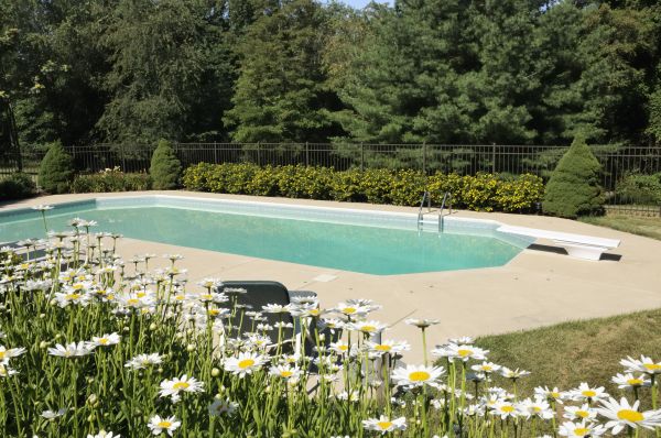 Concrete Deck Installation in Garland