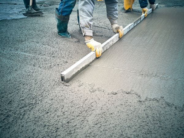 Cost of Cement Slab Construction in Garland