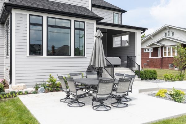 Patio Cement Pouring in Garland