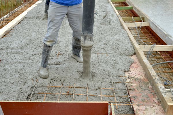 Cost of Concrete Base Construction in Garland