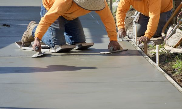 Cost of Cement Pad Construction in Garland
