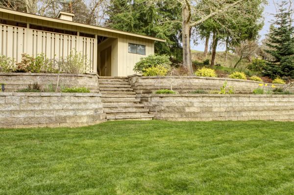 Cost of Retaining Wall Construction in Garland