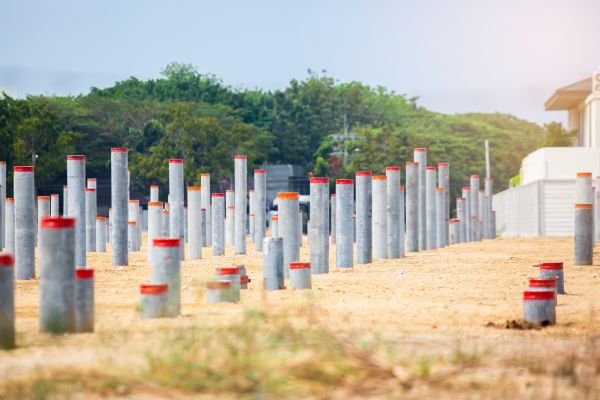Cost of Concrete Pile Installation in Garland