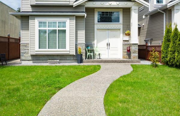 Cost of Concrete Path Construction in Garland