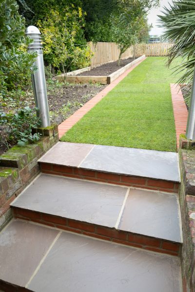 Cost of Backyard Steps Installation in Garland