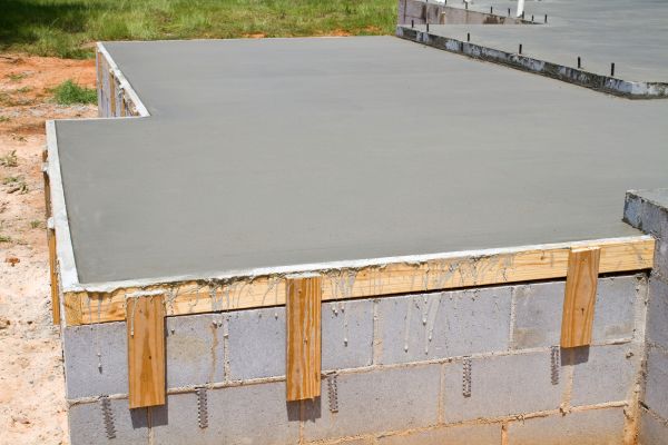 Cost of Concrete Slab Installation in Garland