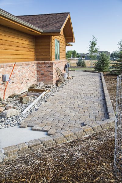 Cost of Walkway Construction in Garland