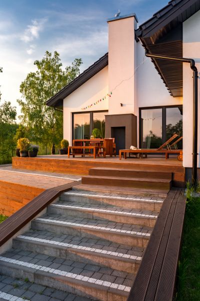 Cost of Patio Steps Replacement in Garland