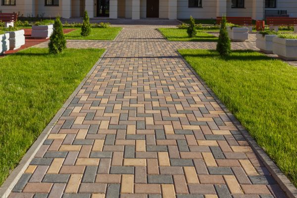 Cost of Paved Walkway Service in Garland