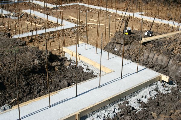 Cost of Footing Construction in Garland